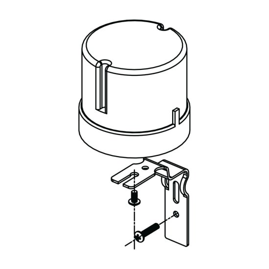 Фотореле Duwi FR-02 IP44 230 В белый (25872 8)