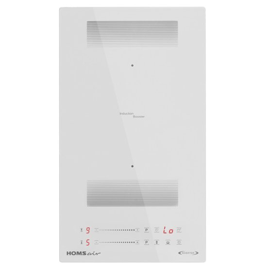 Варочная панель индукционная HomSair HIC32BWH Inverter 2 конфорки белая