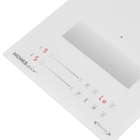 Варочная панель индукционная HomSair HIC32BWH Inverter 2 конфорки белая