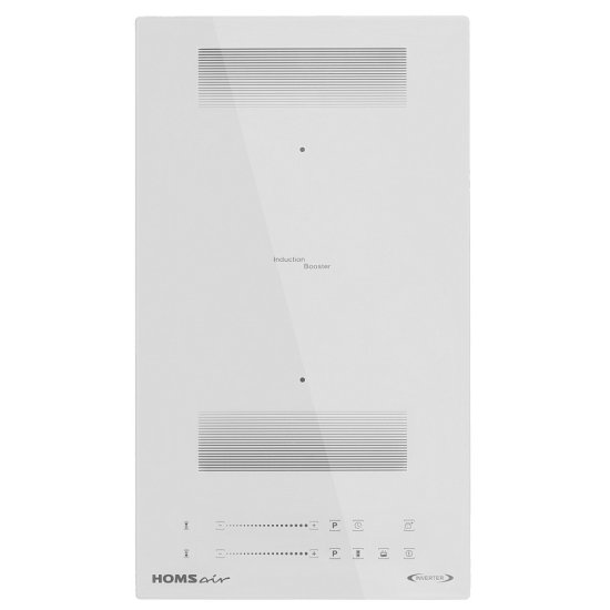 Варочная панель индукционная HomSair HIC32BWH Inverter 2 конфорки белая