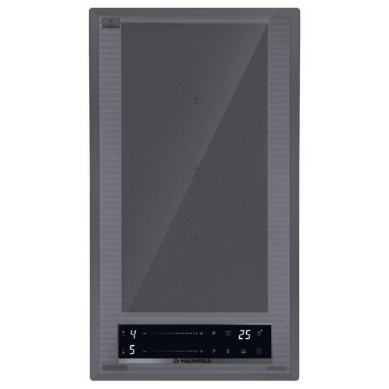 Варочная панель индукционная Maunfeld CVI292S2FMDGR Lux Inverter 2 конфорки графит