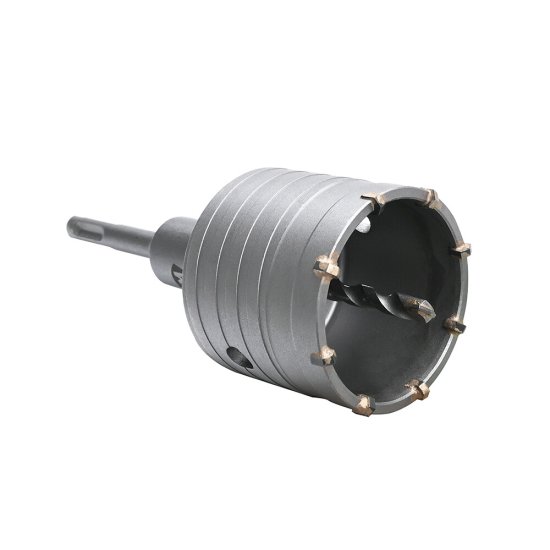 Коронка твердосплавная КМ по бетону d68 мм с переходником (40267)