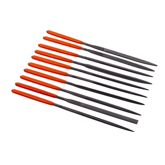 Набор надфилей для обработки твердых материалов Rage 140 мм (822014) (10 шт.)