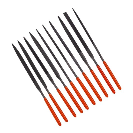 Набор надфилей для обработки твердых материалов Rage 140 мм (822014) (10 шт.)