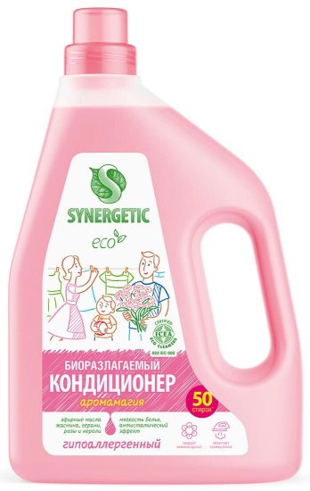 Кондиционер для белья Synergetic Аромамагия 1.5 л
