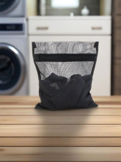 Мешок для стирки белья Vidage 50x40 см цвет черный