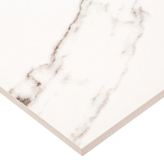 Керамогранит Уральский Гранит Neiva G390 белый 600х600х9 мм (4 шт.=1,44 кв.м)