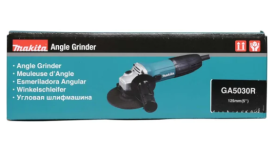 Угловая шлифмашина Makita, ф125мм, 720Вт, 11000об\м, плавный пуск, антирестарт 2,7кг.