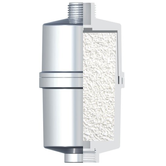 Фильтр для душа Барьер Бьюти пластик G1/2 хром