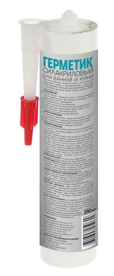 Герметик Remont Plus силакриловый полупрозрачный 290 мл