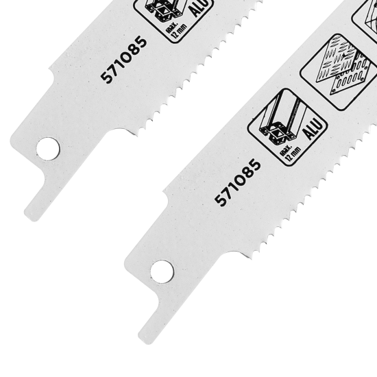 Набор полотен для сабельной пилы по дереву и металлу KWB 571085, 2 шт.