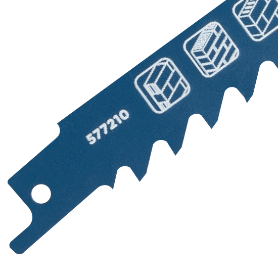 Полотно для сабельной пилы по газобетону KWB 577210
