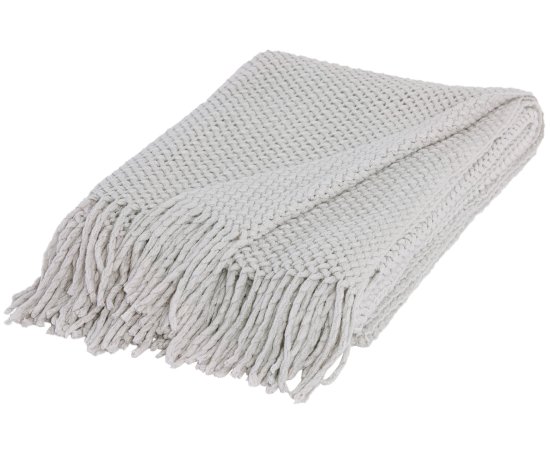 Плед Натали 150x200 см полиэстер цвет серый