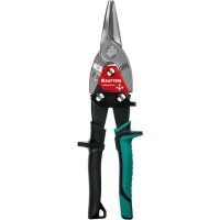 Ножницы по металлу Kraftool Alligator 260 мм прямые с двухкомпонентными рукоятками (2328-S)