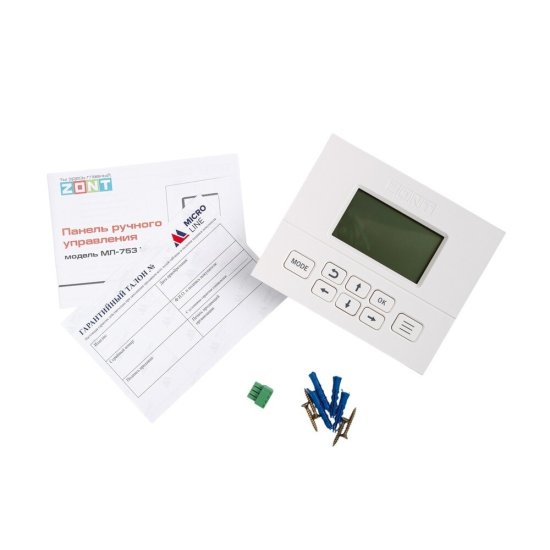 Панель управления Zont МЛ-753 для контроллера отопления (ML00004742)