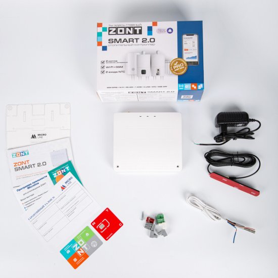 Контроллер Zont Smart 2.0 для отопления (ML00004479)