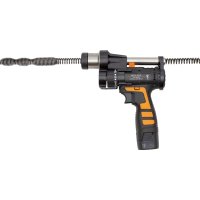 Набор для прочистки канализации для труб диаметром от 30 до 110 мм, длиной до 10 метров CROCODILE 50773-16-10А