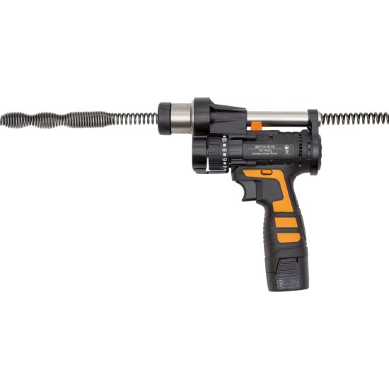 Набор для прочистки канализации для труб диаметром от 30 до 110 мм, длиной до 10 метров CROCODILE 50773-16-10А