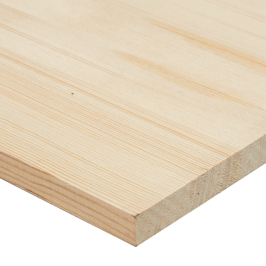 Мебельный щит 2000x400x18 мм хвоя сорт A/B