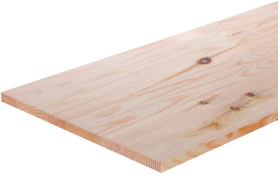 Мебельный щит 2000x400x18 мм хвоя сорт A/B