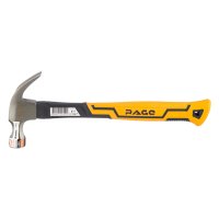 Молоток-гвоздодер Rage by Vira 450 г фибергласовая ручка (900224)