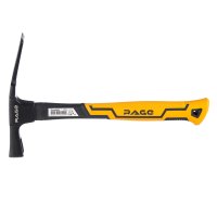 Молоток каменщика Rage by Vira 600 г фибергласовая ручка (900220)