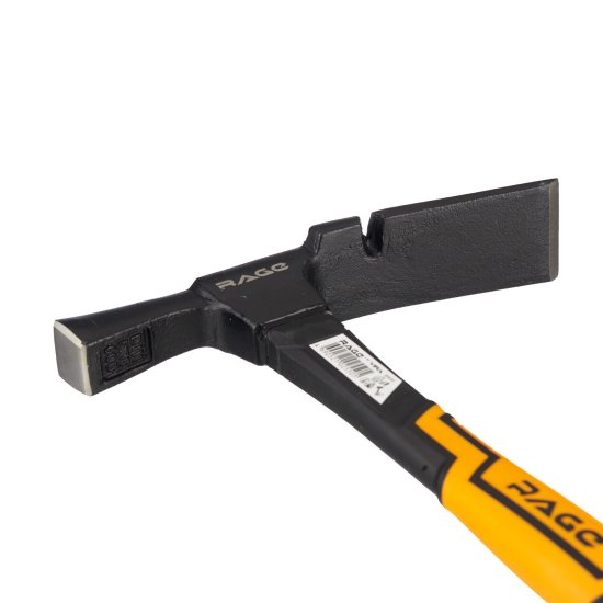 Молоток каменщика Rage by Vira 600 г фибергласовая ручка (900220)