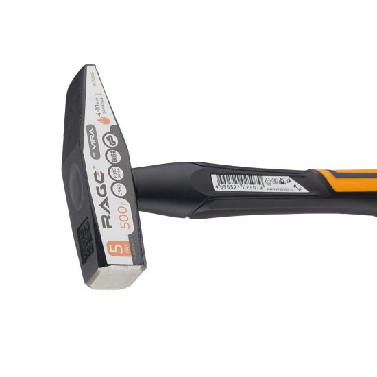 Молоток слесарный Rage by Vira 500 г фибергласовая ручка (903005)