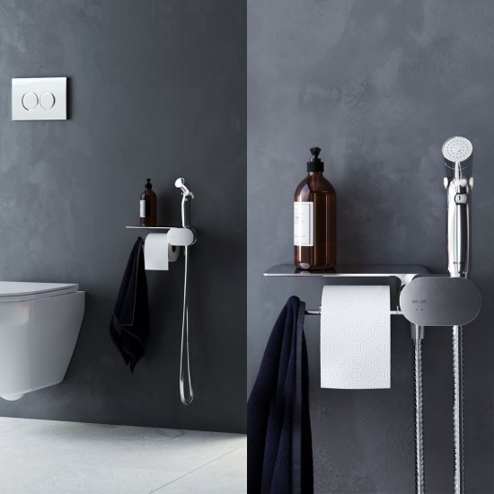 Смеситель с гигиеническим душем AM.PM Like хром (F0202600)