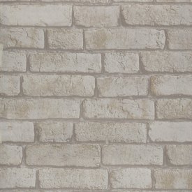 Пленка самоклеящаяся декоративная для мебели кирпичики серо-белая 0,45х2 м Рыжий кот