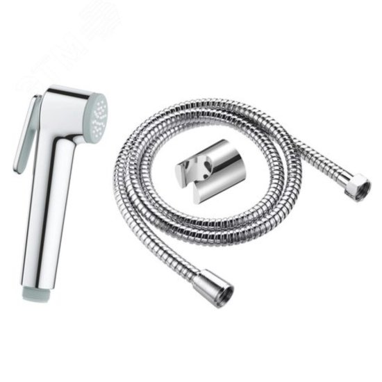 Лейка гигиеническая Профсан PSM-067 со шлангом 1200 мм с держателем хром (558171)