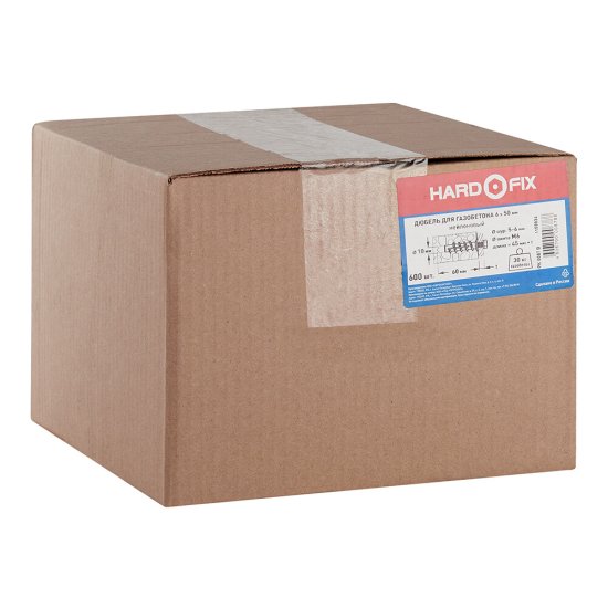 Дюбель для газобетона Hard-Fix PBT 10x50 мм (600 шт.) нейлон