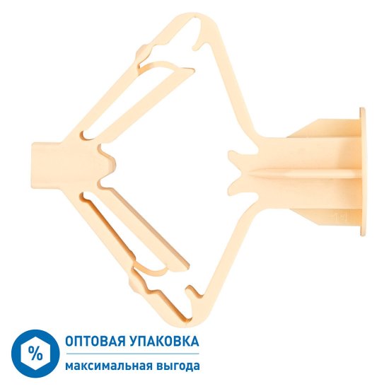 Дюбель для листовых материалов Hard-Fix PLA 4x50 мм нейлон усиленный без шурупа (600 шт.)