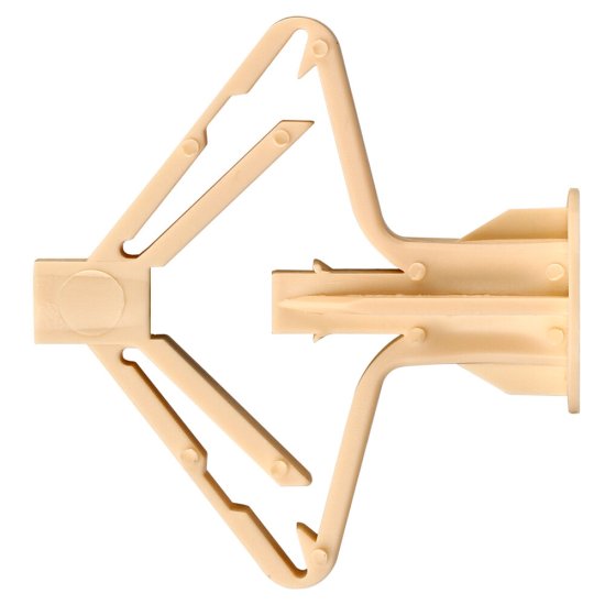 Дюбель для листовых материалов Hard-Fix PLA 4x50 мм нейлон усиленный без шурупа (600 шт.)