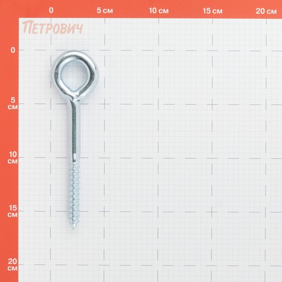 Шуруп-кольцо для крепления строительных лесов Hard-Fix DIN 4420 12х120 мм (10 шт.)