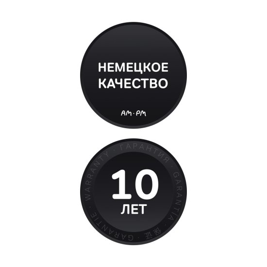 Смеситель с гигиеническим душем встраиваемый AM.PM X-Joy со скрытой частью в комплекте черный (F40H85A22)