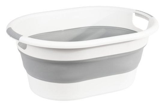 Таз складной Idea Флекс 17.5 л цвет смоки