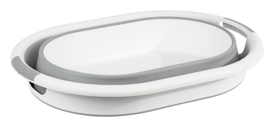 Таз складной Idea Флекс 17.5 л цвет смоки