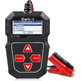 Тестер аккумуляторных батарей iCarTool IC-106