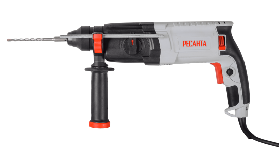 Перфоратор сетевой SDS-plus Ресанта П-32-1000К, 1000 Вт, 5.2 Дж