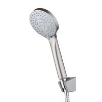 Душевой комплект Pura Latuno с лейкой с держателем сталь (L80072SS)