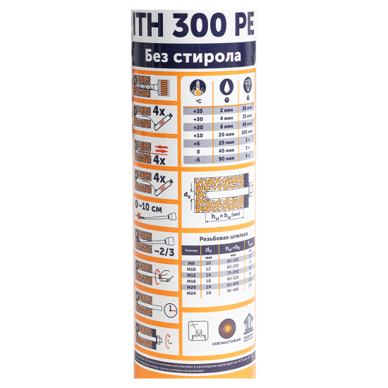 Анкер химический Sormat ITH 300 PE 300 мл