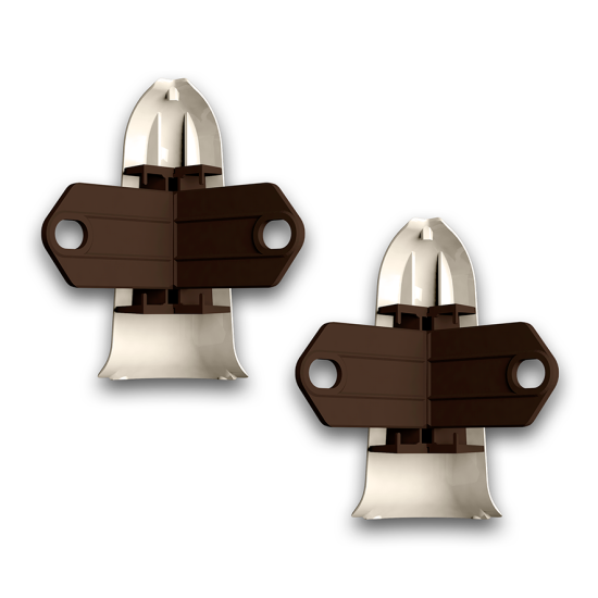 Угол наружный для плинтуса Ideal «Дуб Оккервиль» высота 70 мм 2 шт.