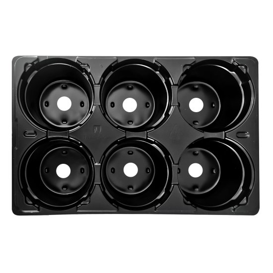 Кассета для рассады ГазонCity пластик 6 ячеек