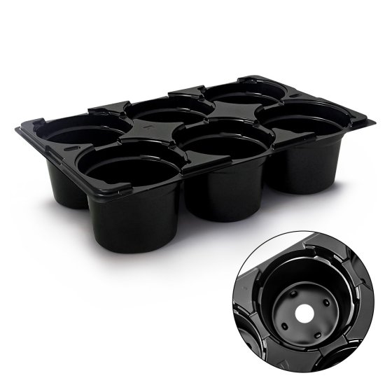 Кассета для рассады ГазонCity пластик 6 ячеек