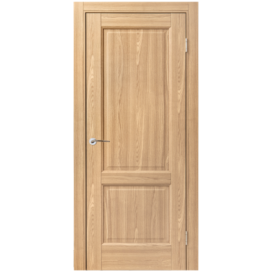 Дверь межкомнатная глухая Эгли 2 70x200 см полипропилен цвет натуральный с замком и петлями