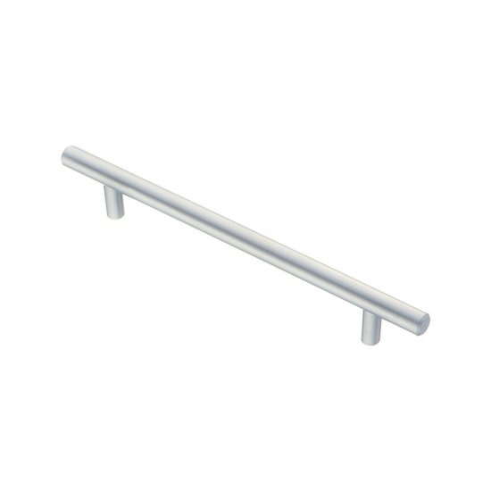 Ручка-рейлинг мебельная Kerron Metallic d10 мм металлическая матовый хром (R-3010-160 SC)