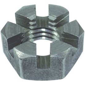 Корончатая низкая оцинкованная гайка ЦКИ М20 DIN937 10 шт.