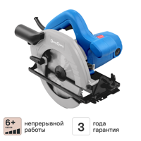 Пила циркулярная сетевая Dongcheng DMY07-185, 1500 Вт, 185 мм