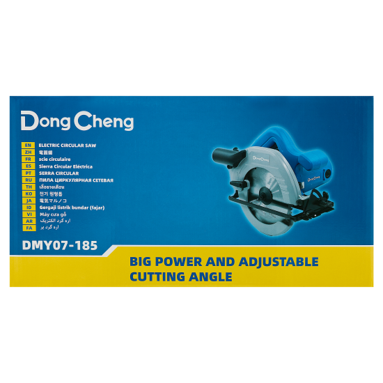 Пила циркулярная сетевая Dongcheng DMY07-185, 1500 Вт, 185 мм